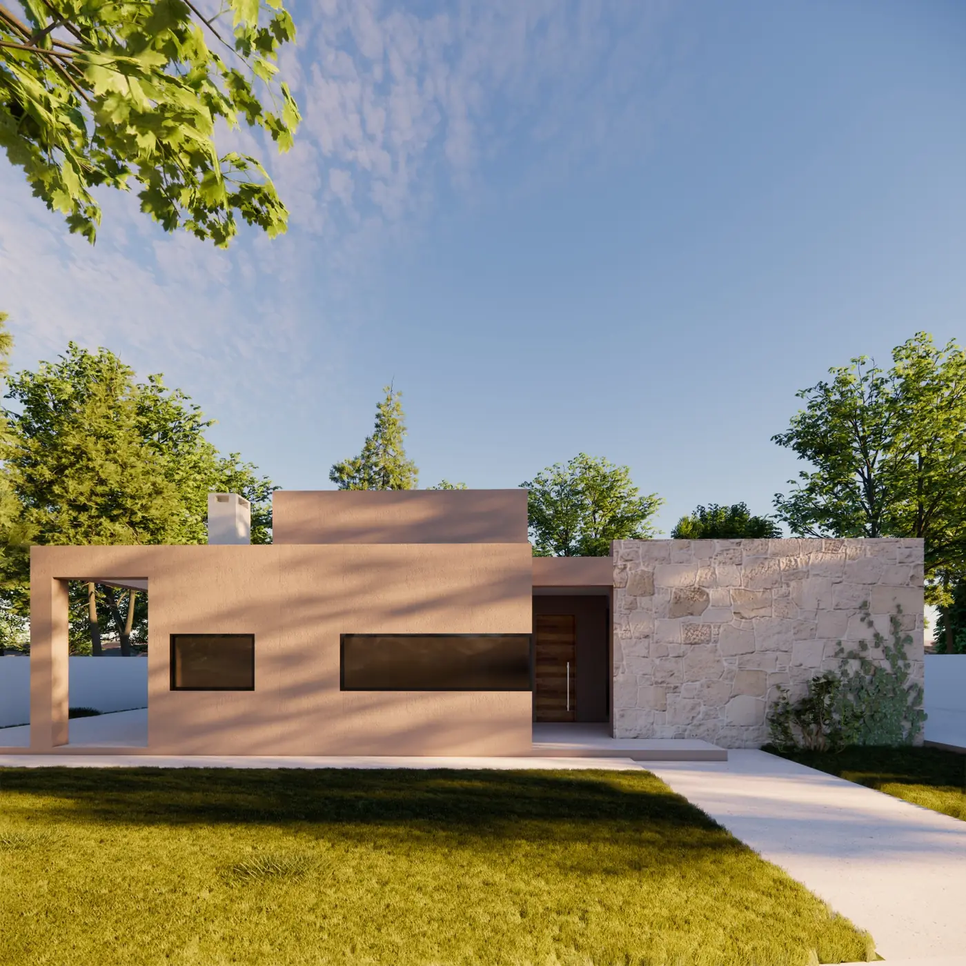 Villa Térrea com Rooftop — Cale Arquitetura